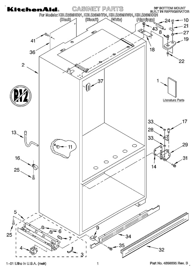 Diagram for KBLS36MHT01