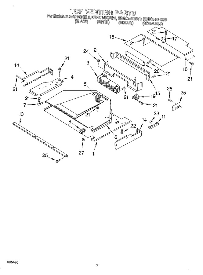 Diagram for KBMC140HWH0