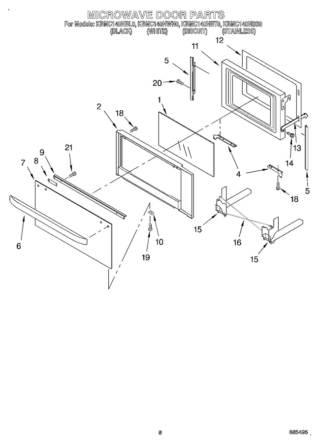 Diagram for KBMC140HWH0