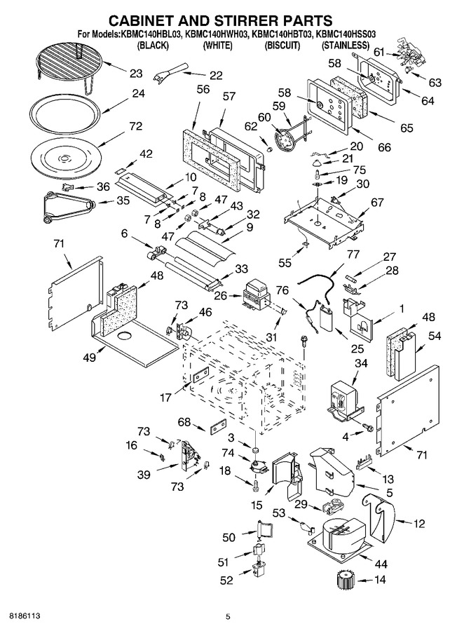 Diagram for KBMC140HBL03