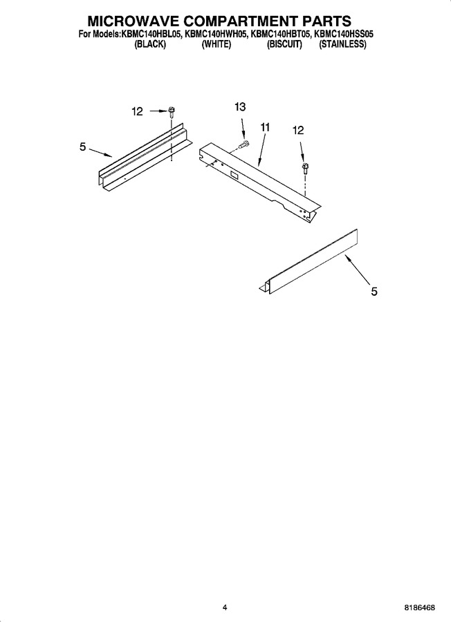 Diagram for KBMC140HWH05
