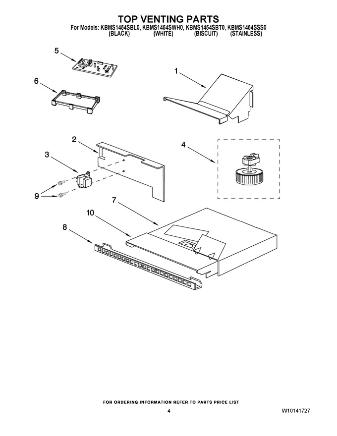 Diagram for KBMS1454SWH0