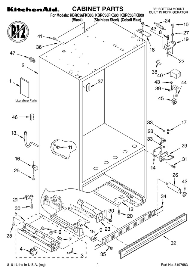 Diagram for KBRC36FKU00