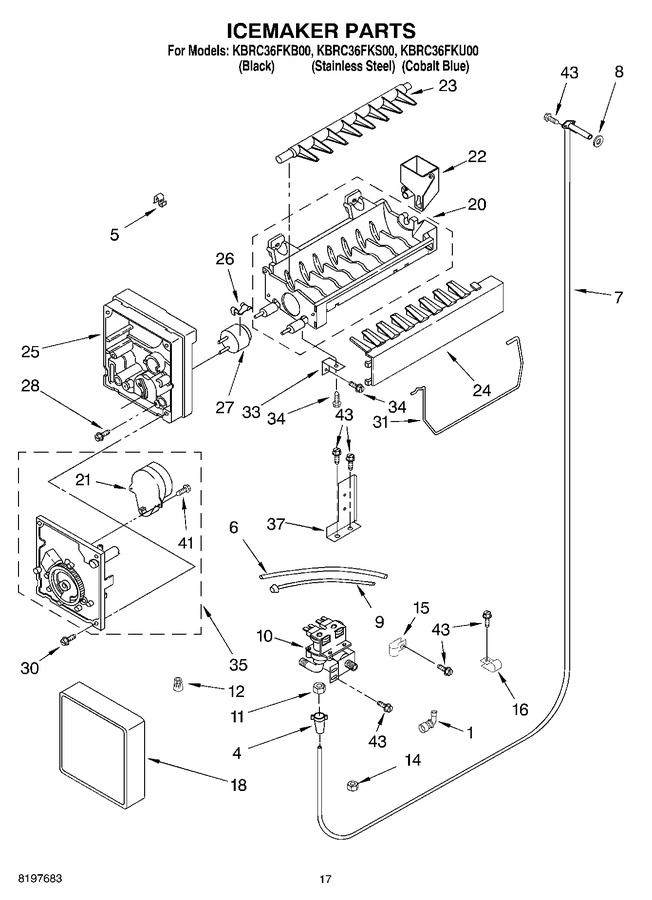 Diagram for KBRC36FKU00