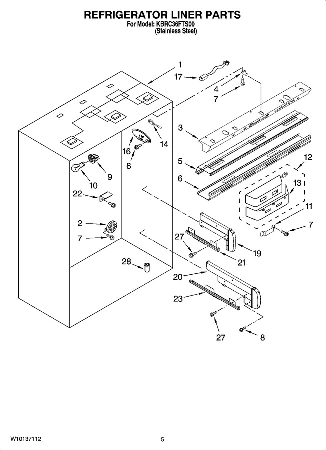 Diagram for KBRC36FTS00