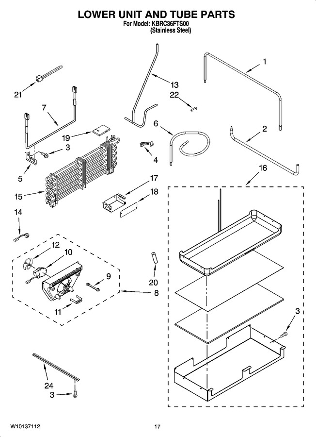 Diagram for KBRC36FTS00