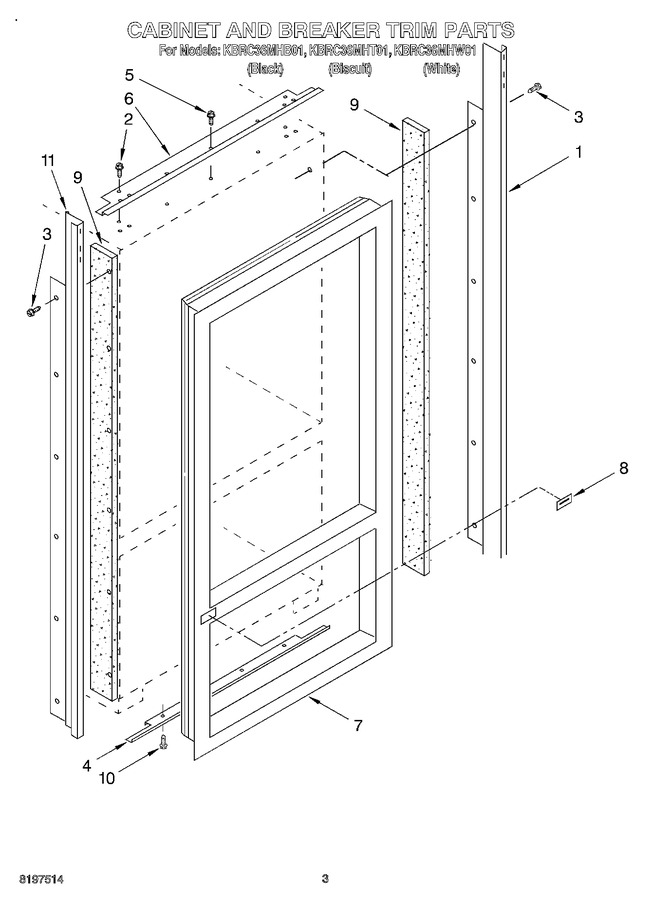 Diagram for KBRC36MHB01