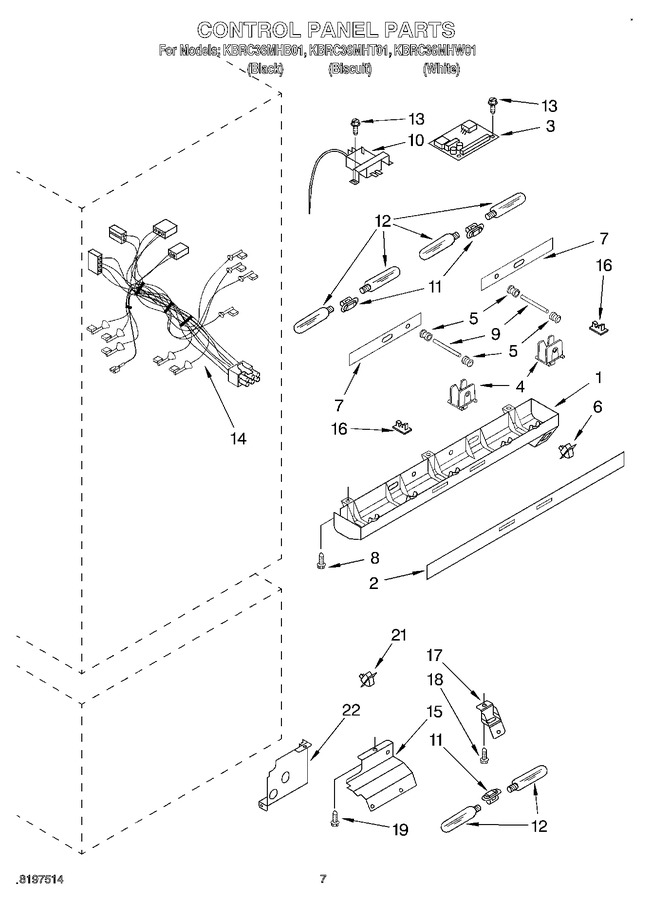 Diagram for KBRC36MHB01