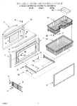 Diagram for 07 - Freezer Door And Basket