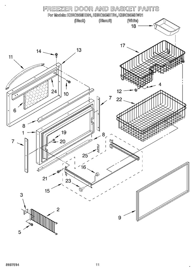 Diagram for KBRC36MHB01