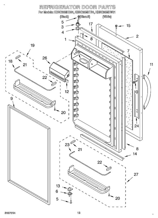 Diagram for KBRC36MHB01