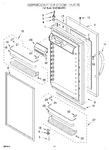 Diagram for 08 - Refrigerator Door