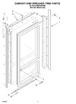 Diagram for 02 - Cabinet And Breaker Trim Parts