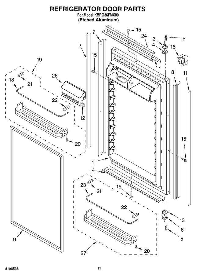 Diagram for KBRO36FMX00