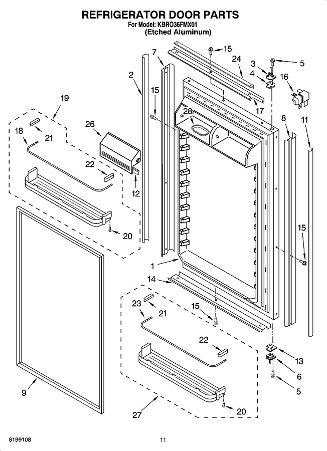 Diagram for KBRO36FMX01