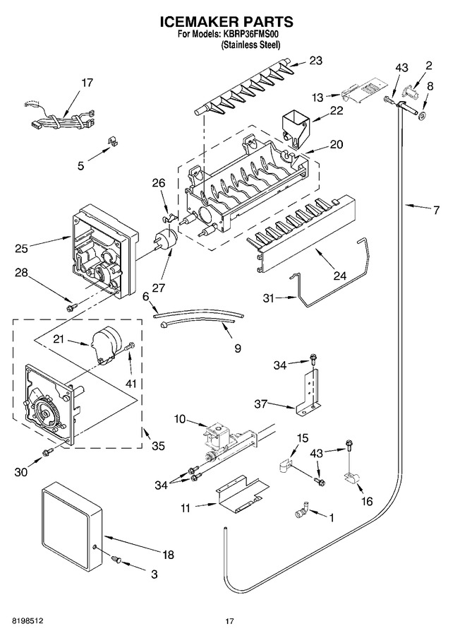 Diagram for KBRP36FMS00