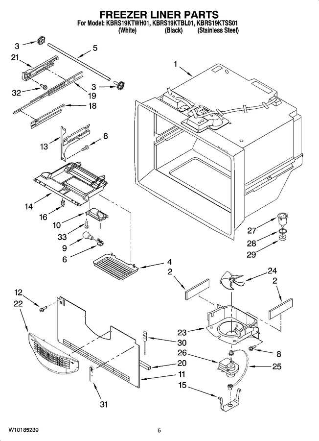 Diagram for KBRS19KTWH01