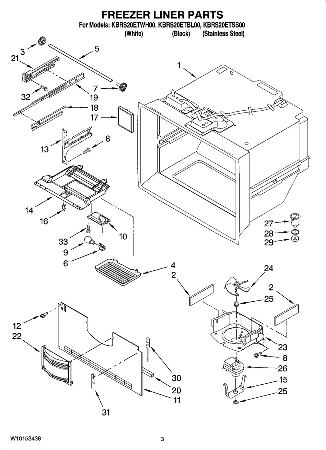 Diagram for KBRS20ETWH00