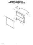 Diagram for 06 - Freezer Door Parts