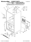 Diagram for 01 - Cabinet Parts