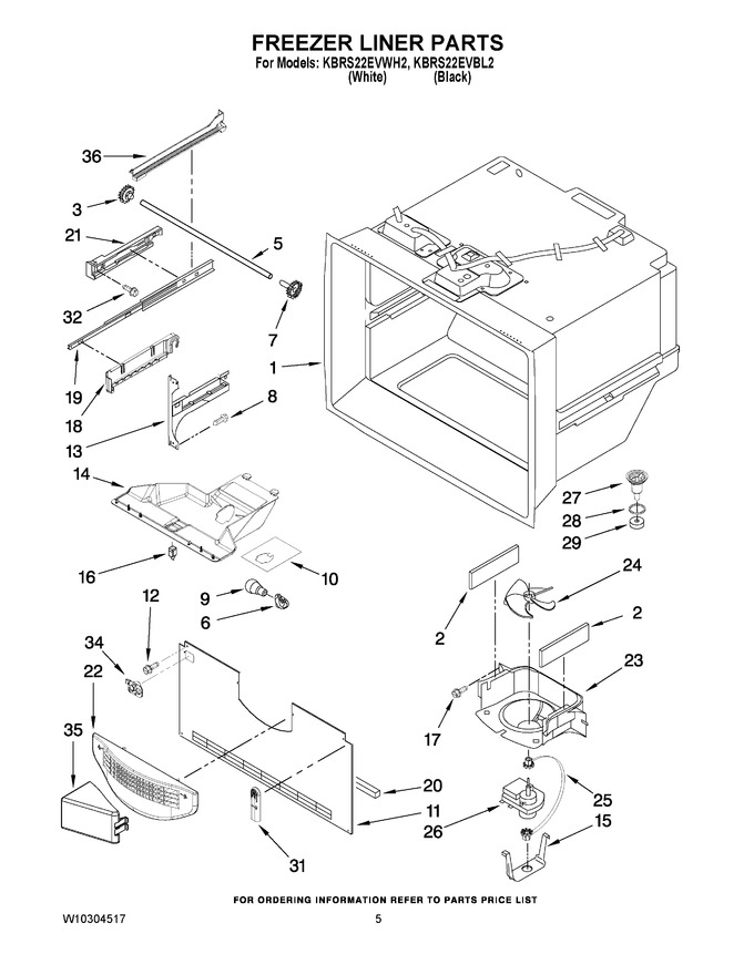 Diagram for KBRS22EVWH2