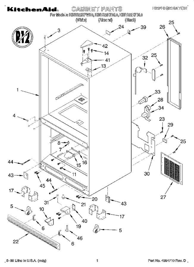 Diagram for KBRS22KFAL0