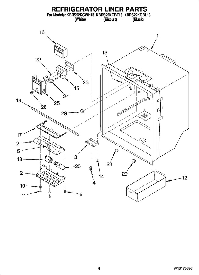 Diagram for KBRS22KGBT13