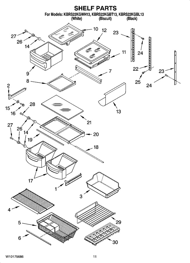 Diagram for KBRS22KGBT13