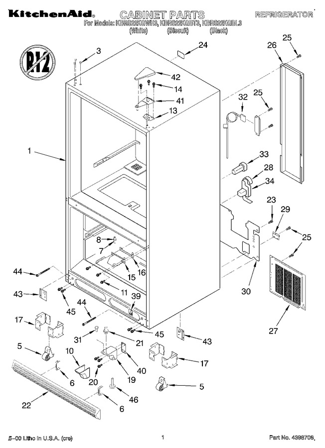 Diagram for KBRS22KGBT3