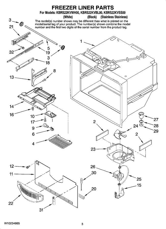 Diagram for KBRS22KVSS00