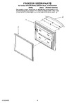 Diagram for 03 - Freezer Door Parts