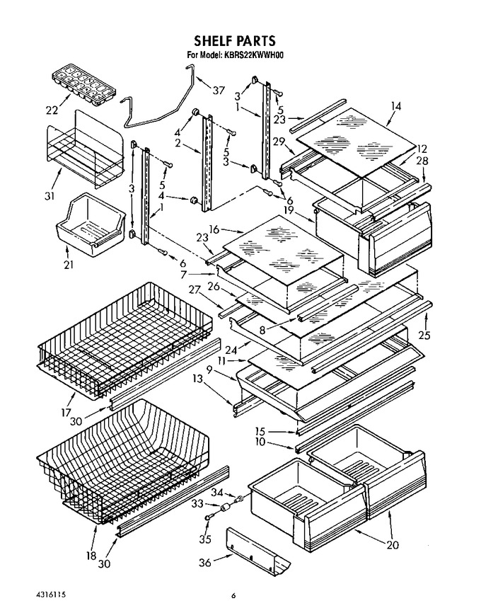 Diagram for KBRS22KWAL00