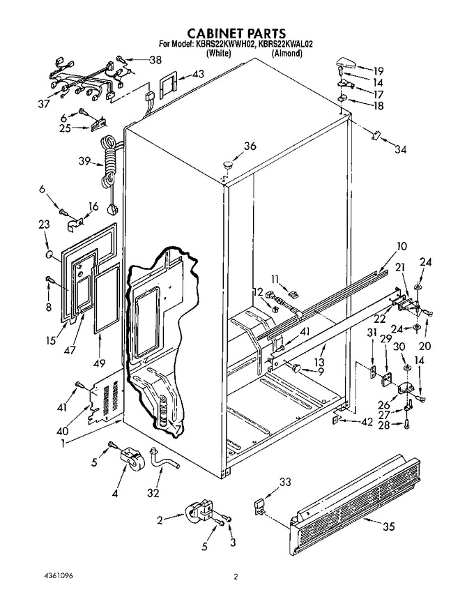 Diagram for KBRS22KWAL02