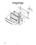Diagram for 08 - Freezer Door