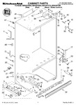 Diagram for 01 - Cabinet Parts