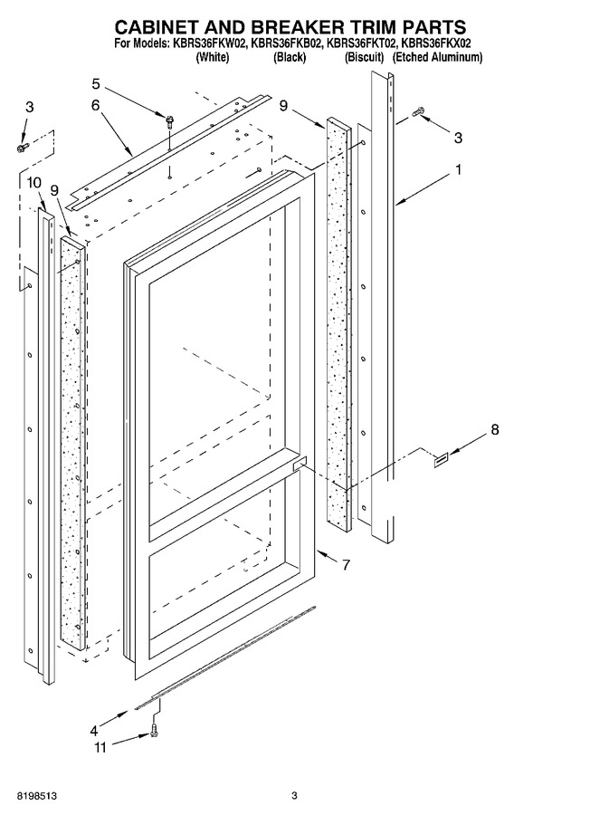 Diagram for KBRS36FKW02