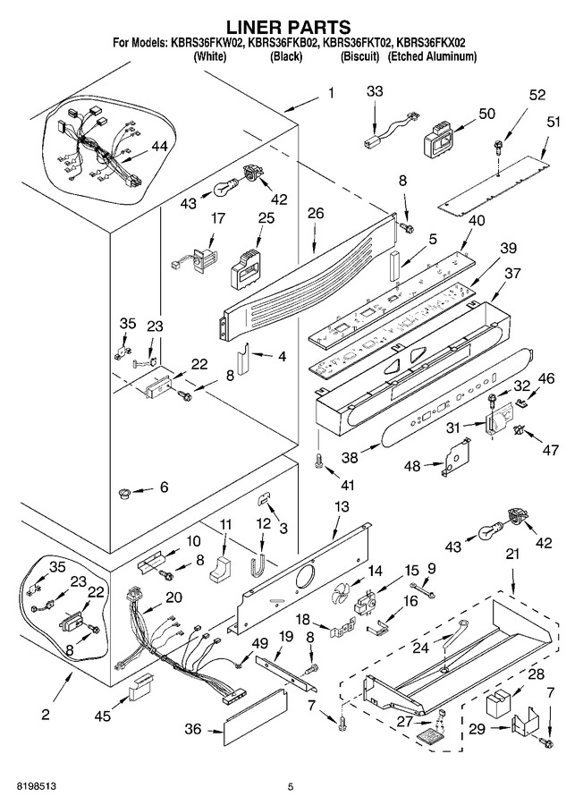 Diagram for KBRS36FKW02
