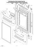 Diagram for 07 - Refrigerator Door Parts