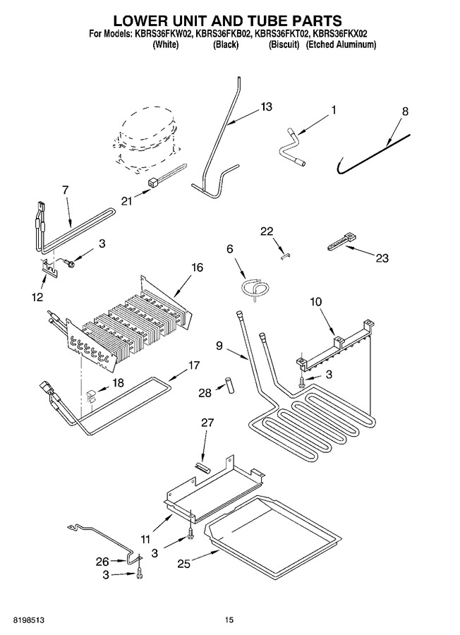 Diagram for KBRS36FKW02