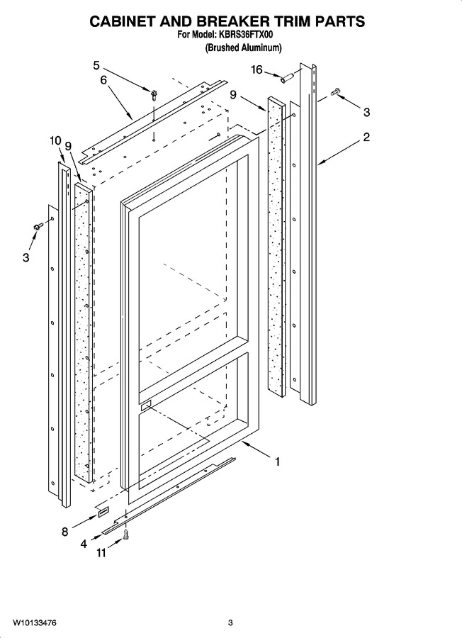 Diagram for KBRS36FTX00