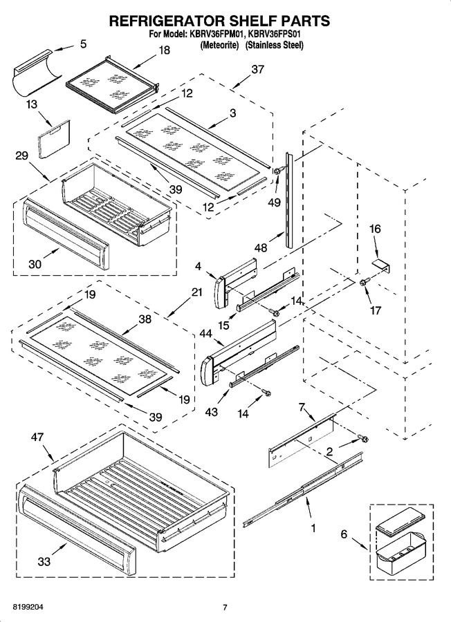 Diagram for KBRV36FPS01
