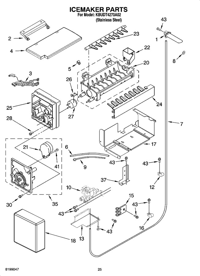 Diagram for KBUDT4270A02