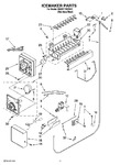 Diagram for 10 - Icemaker Parts