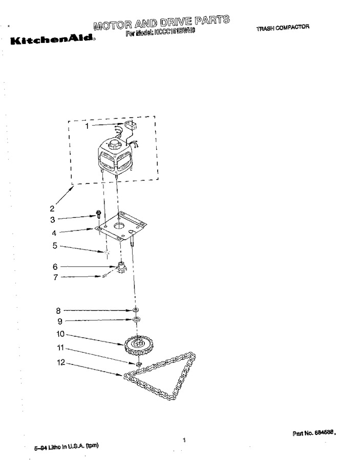 Diagram for KCCC151BWH0