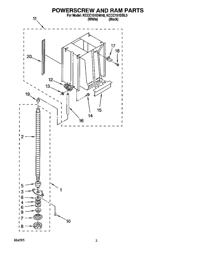 Diagram for KCCC151DBL0