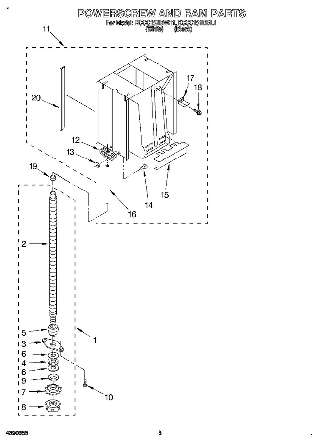 Diagram for KCCC151DBL1