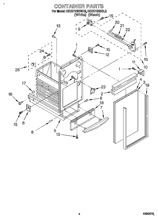 Diagram for KCCC151DWH2