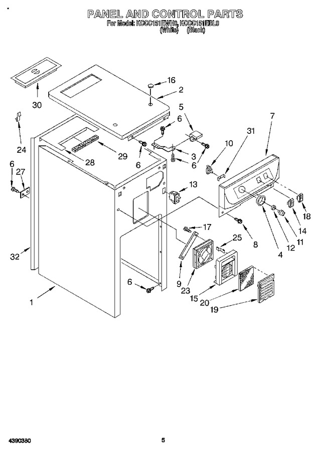 Diagram for KCCC151EBL0