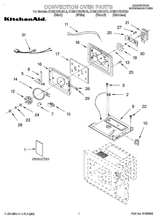 Diagram for KCMC155JBT0