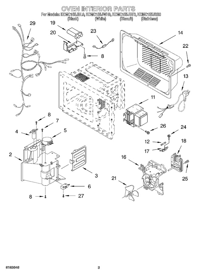 Diagram for KCMC155JBL0